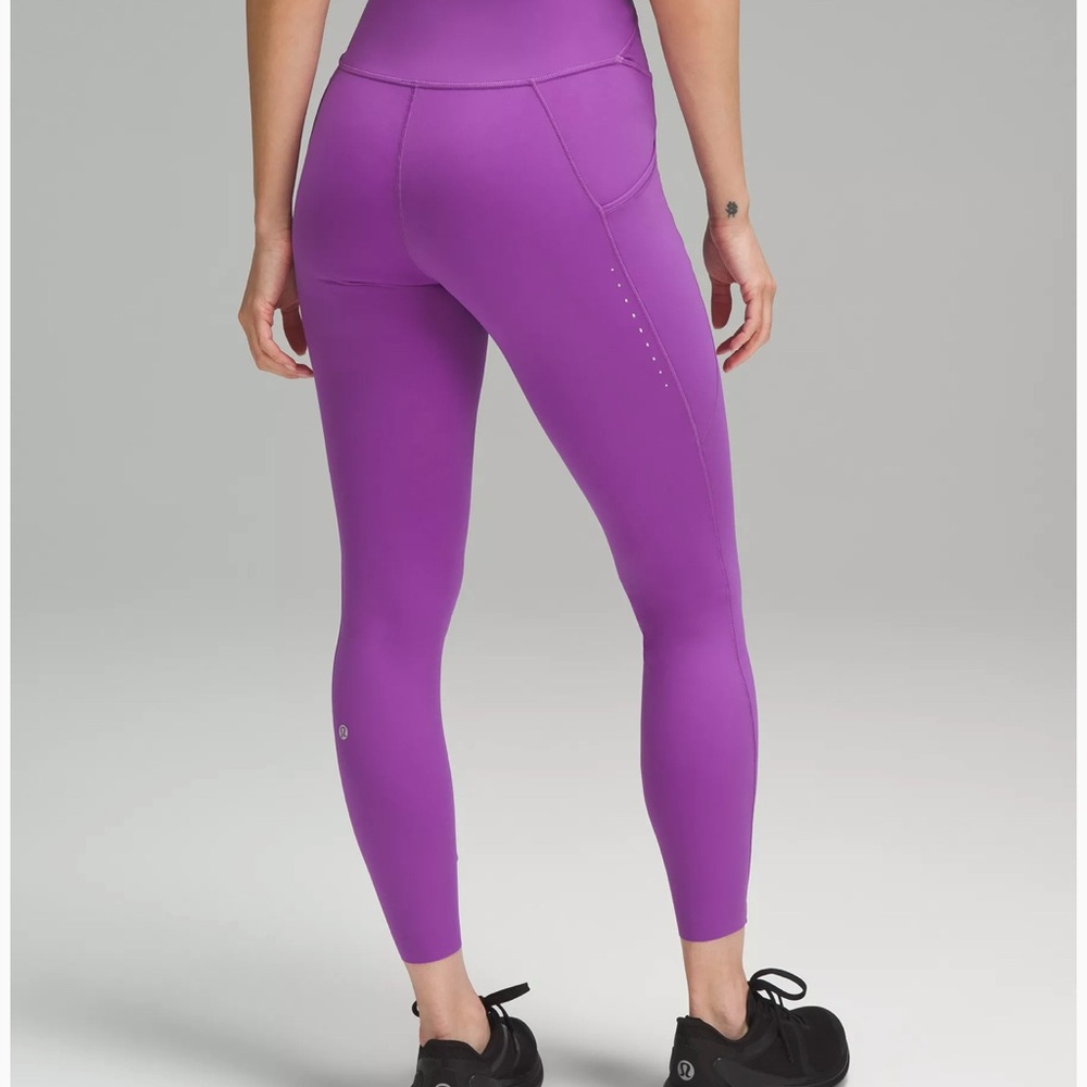 Lululemon Athletica Vibrant Purple Leggings